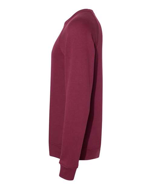 Bella + Canvas 3901 Unisex Sponge Fleece Crewneck Sweatshirt #color_MAROON