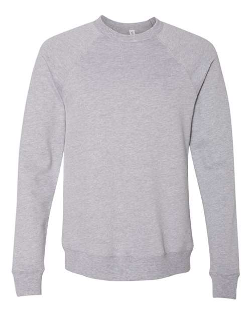 Bella + Canvas 3901 Unisex Sponge Fleece Crewneck Sweatshirt #color_ATHLETIC HEATHER
