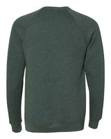 Bella + Canvas 3901 Unisex Sponge Fleece Crewneck Sweatshirt #color_HEATHER FOREST