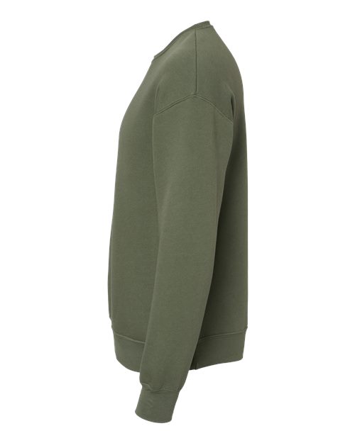 Bella + Canvas 3945 Unisex Drop Shoulder Fleece #color_MILITARY GREEN