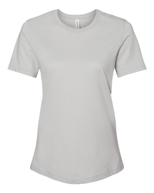 Bella + Canvas B6400 Ladies' Relaxed Jersey Short-Sleeve T-Shirt #color_SOLID ATHLTC GRY