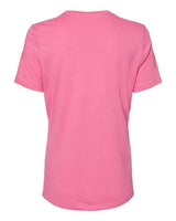 Bella + Canvas B6400 Ladies' Relaxed Jersey Short-Sleeve T-Shirt #color_CHARITY PINK