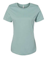 Bella + Canvas B6400 Ladies' Relaxed Jersey Short-Sleeve T-Shirt #color_DUSTY BLUE