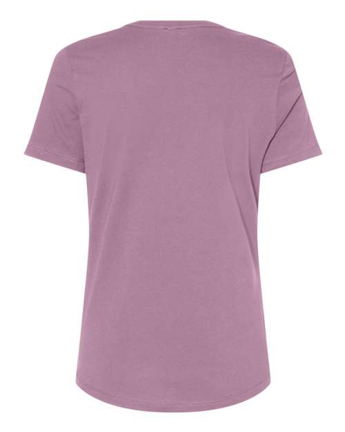 Bella + Canvas B6400 Ladies' Relaxed Jersey Short-Sleeve T-Shirt #color_ORCHID