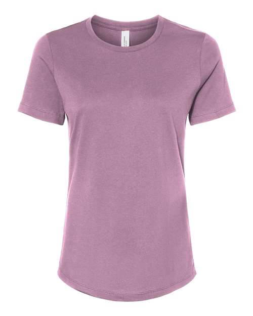 Bella + Canvas B6400 Ladies' Relaxed Jersey Short-Sleeve T-Shirt #color_ORCHID