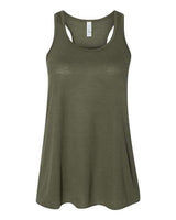Bella + Canvas B8800 Ladies' Flowy Racerback Tank #color_MILITARY GREEN