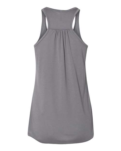 Bella + Canvas B8800 Ladies' Flowy Racerback Tank #color_STORM