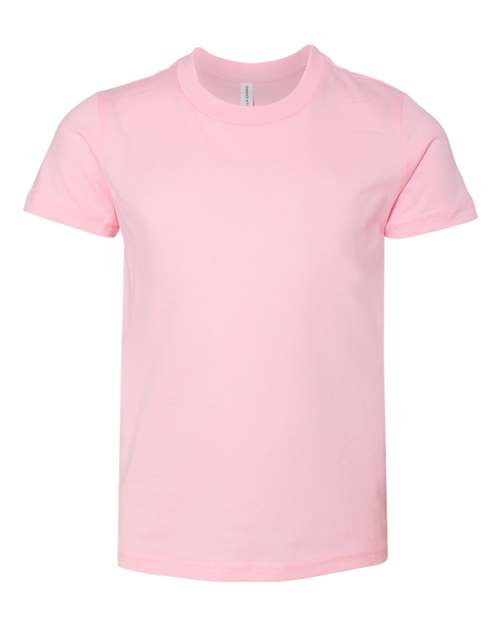 Bella + Canvas 3001Y Youth Jersey T-Shirt #color_PINK