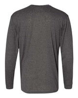 Badger 4944 Triblend Performance Long Sleeve T-Shirt #color_Black Heather