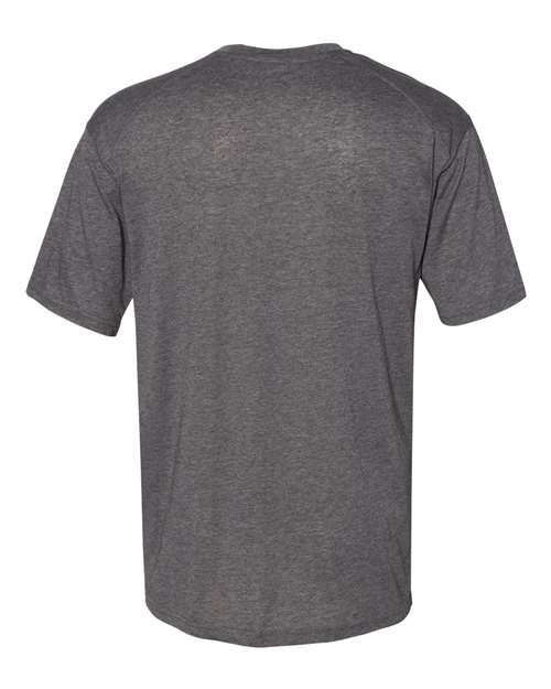 Badger 4940 Triblend Performance T-Shirt #color_Black Heather