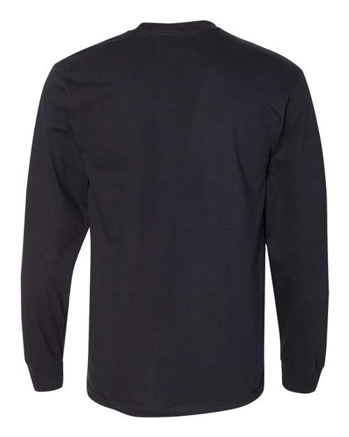Gildan H400 Hammer Adult Long-Sleeve T-Shirt #color_BLACK