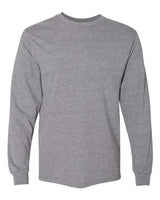 Gildan H400 Hammer Adult Long-Sleeve T-Shirt #color_GRAPHITE HEATHER