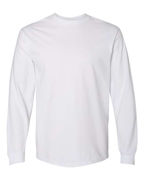 Gildan H400 Hammer Adult Long-Sleeve T-Shirt #color_WHITE