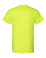 Gildan G800 Adult 50/50 T-Shirt #color_SAFETY GREEN