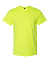 Gildan G800 Adult 50/50 T-Shirt #color_SAFETY GREEN