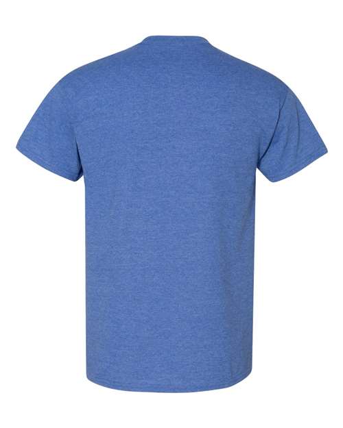 Gildan G800 Adult 50/50 T-Shirt #color_HTHR SPORT ROYAL
