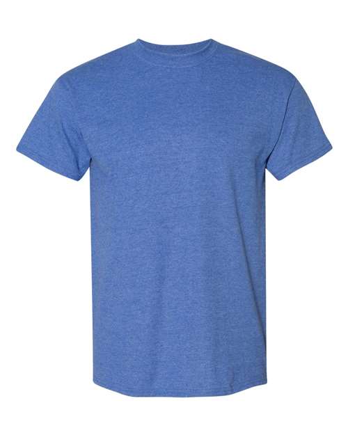 Gildan G800 Adult 50/50 T-Shirt #color_HTHR SPORT ROYAL