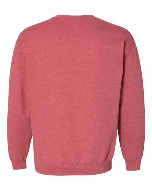 Gildan G180 Adult Heavy Blend 50/50 Fleece Crew #color_HTH SPT SCRLT RD