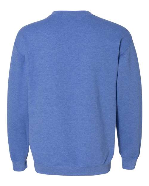 Gildan G180 Adult Heavy Blend 50/50 Fleece Crew #color_HTHR SPORT ROYAL