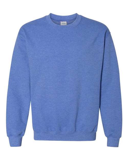 Gildan G180 Adult Heavy Blend 50/50 Fleece Crew #color_HTHR SPORT ROYAL
