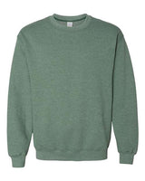 Gildan G180 Adult Heavy Blend 50/50 Fleece Crew #color_HTH SP DRK GREEN