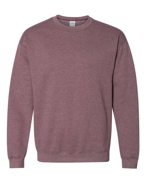 Gildan G180 Adult Heavy Blend 50/50 Fleece Crew #color_HT SP DRK MAROON