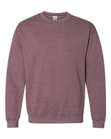 Gildan G180 Adult Heavy Blend 50/50 Fleece Crew #color_HT SP DRK MAROON