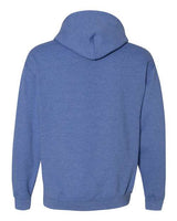 Gildan G185 Adult Heavy Blend 50/50 Hooded Sweatshirt #color_HTHR SPORT ROYAL