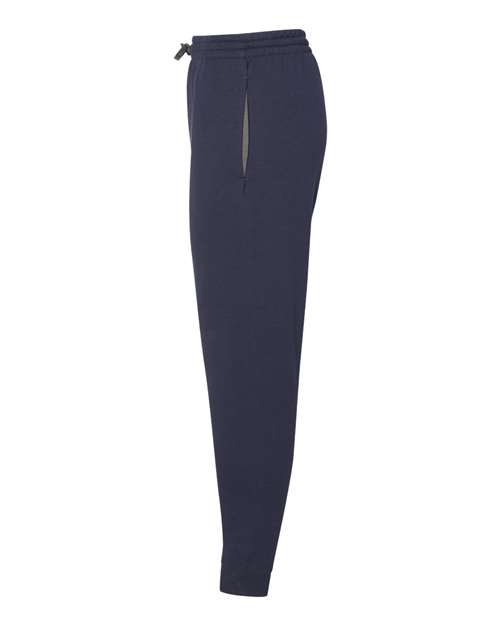 Jerzees 975MPR Adult Nublend Jogger #color_J NAVY/ CHRCL GR