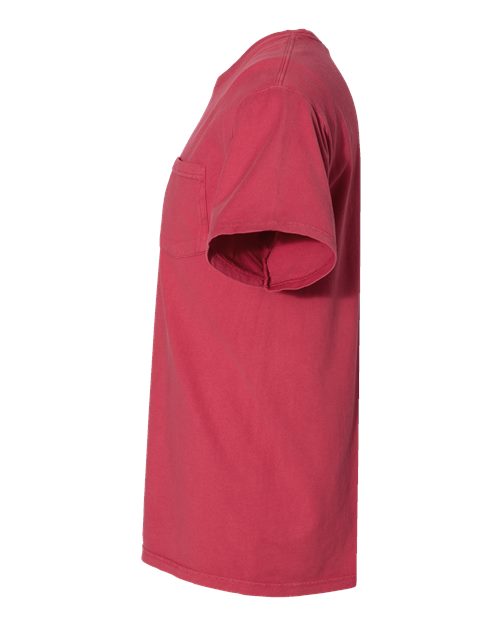 ComfortWash by Hanes GDH150 Unisex Garment-Dyed T-Shirt with Pocket #color_CRIMSON FALL