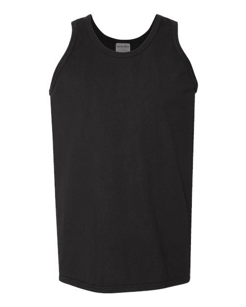 ComfortWash by Hanes GDH300 Unisex Garment-Dyed Tank #color_BLACK