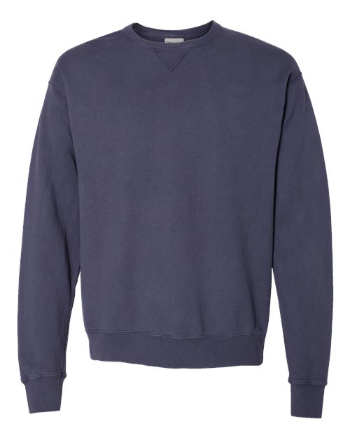 ComfortWash by Hanes GDH400 Unisex Crew Sweatshirt #color_ANCHOR SLATE