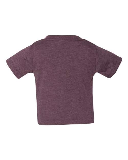 Bella + Canvas 3001B Infant Jersey Short Sleeve T-Shirt #color_HEATHER MAROON
