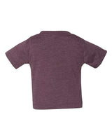 Bella + Canvas 3001B Infant Jersey Short Sleeve T-Shirt #color_HEATHER MAROON