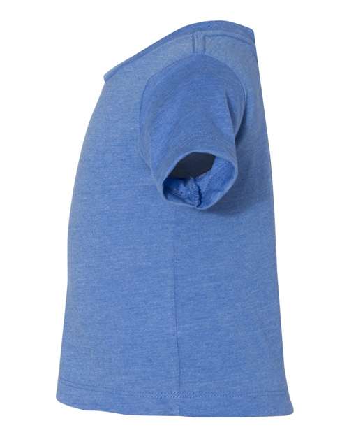 Bella + Canvas 3001B Infant Jersey Short Sleeve T-Shirt #color_HTHR COLUM BLUE
