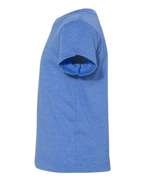 Bella + Canvas 3001T Toddler Jersey Short-Sleeve T-Shirt #color_HTHR COLUM BLUE