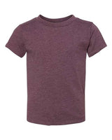 Bella + Canvas 3001T Toddler Jersey Short-Sleeve T-Shirt #color_HEATHER MAROON
