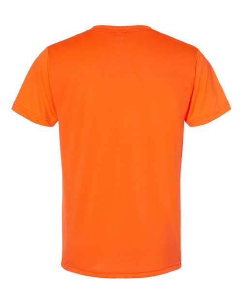 Bayside BA5300 Unisex 4.5 oz., Polyester Performance T-Shirt #color_BRIGHT ORANGE