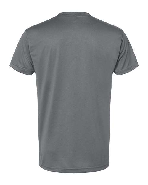 Bayside BA5300 Unisex 4.5 oz., Polyester Performance T-Shirt #color_CHARCOAL