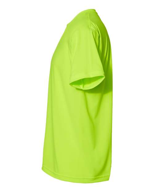 Bayside BA5300 Unisex 4.5 oz., Polyester Performance T-Shirt #color_LIME GREEN
