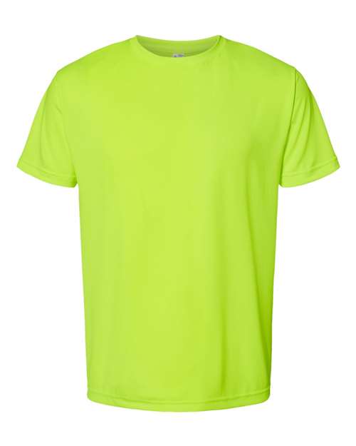 Bayside BA5300 Unisex 4.5 oz., Polyester Performance T-Shirt #color_LIME GREEN