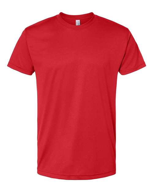 Bayside BA5300 Unisex 4.5 oz., Polyester Performance T-Shirt #color_RED