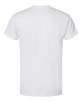 Bayside BA5300 Unisex 4.5 oz., Polyester Performance T-Shirt #color_WHITE