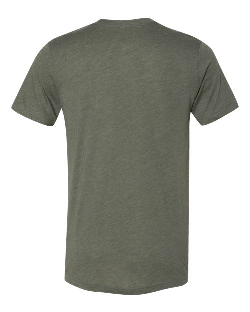 Bella + Canvas 3413C Unisex Triblend T-Shirt #color_MLTRY GRN TRBLND