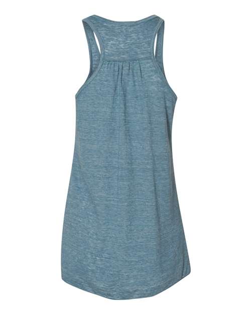 Bella + Canvas B8800 Ladies' Flowy Racerback Tank #color_DENIM SLUB