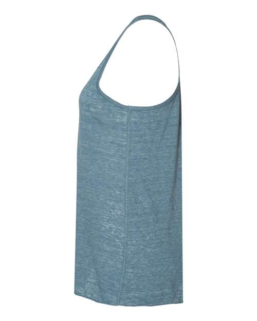 Bella + Canvas B8800 Ladies' Flowy Racerback Tank #color_DENIM SLUB