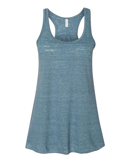 Bella + Canvas B8800 Ladies' Flowy Racerback Tank #color_DENIM SLUB