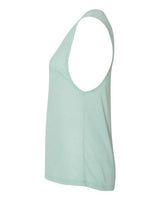 Bella + Canvas B8803 Ladies' Flowy Scoop Muscle Tank #color_DUSTY BLUE