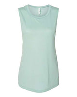 Bella + Canvas B8803 Ladies' Flowy Scoop Muscle Tank #color_DUSTY BLUE