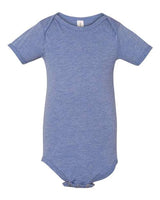 Bella + Canvas 134B Infant Triblend Short-Sleeve One-Piece #color_BLUE TRIBLEND